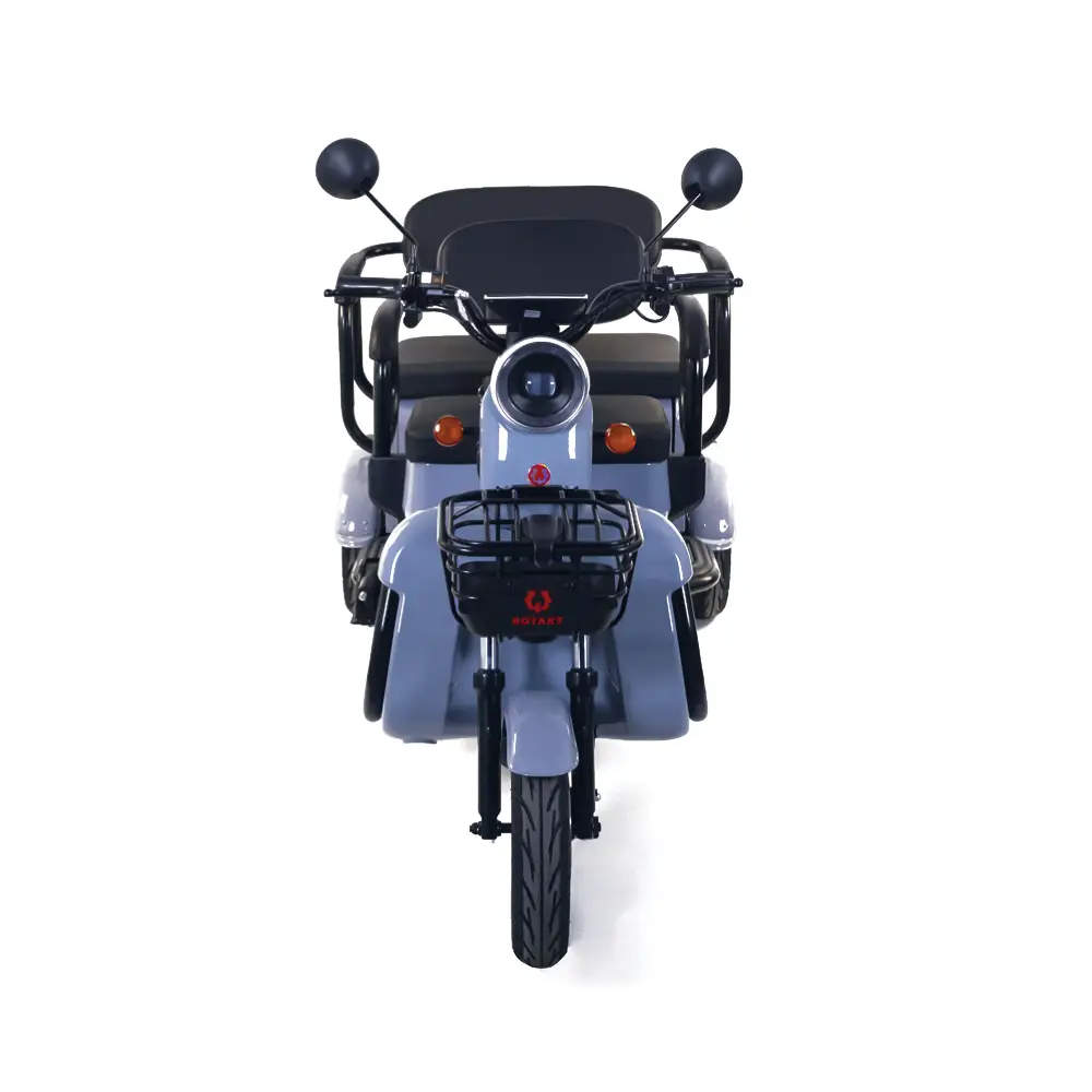 Triciclu Electric Rotakt Camarad Autonomie 58Km, Viteză Maximă 25km/h, Putere 1000W, Acumulatori 60V/20Ah, Timp de încărcare 6-8h, Fără Permis [3]