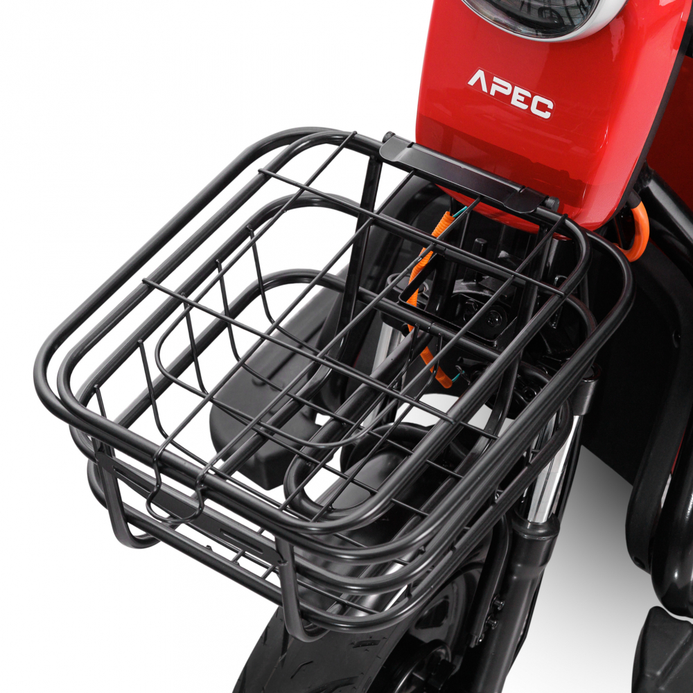 Triciclu electric Voltarom APM5, 60V, 20 AH, 1000W, fara permis, 25km/h, Rosu, autonomie pana la 40km [3]