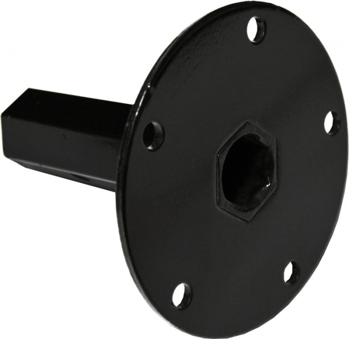 Tub / manicot profil hexagonal, 23 mm, lungime 120 mm, pentru roti motocultor, Rotakt [2]