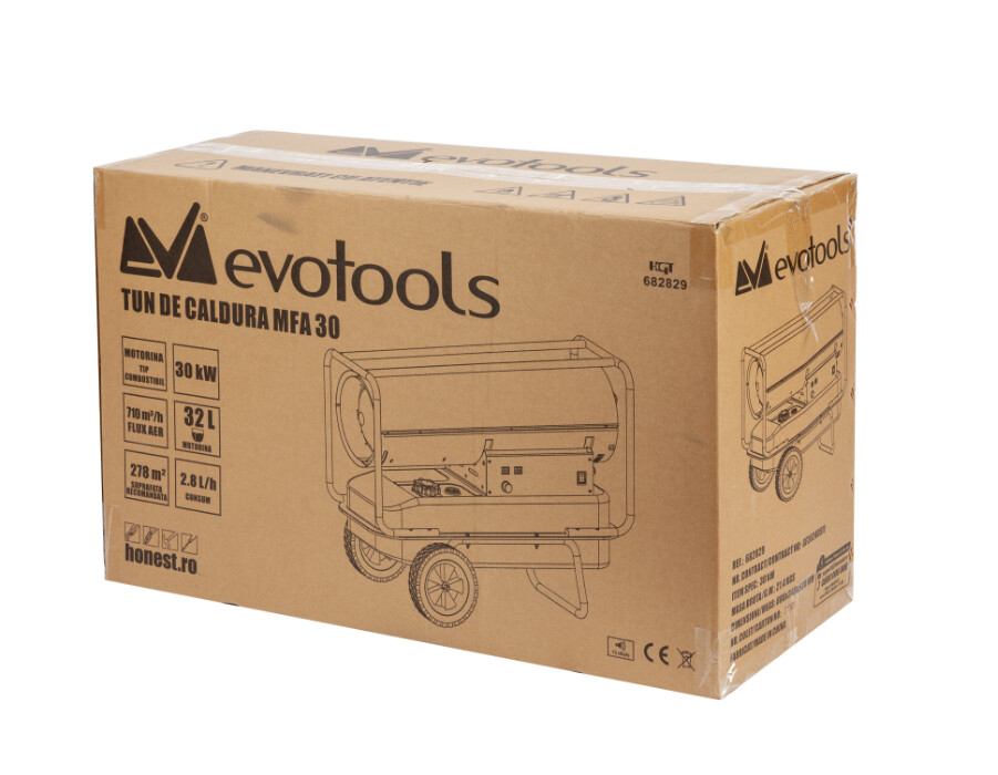 Tun de Caldura pe Motorina MFA Evotools [2]