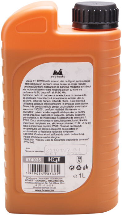 Ulei 4T 10W30 TMU - Volum 1 l [3]
