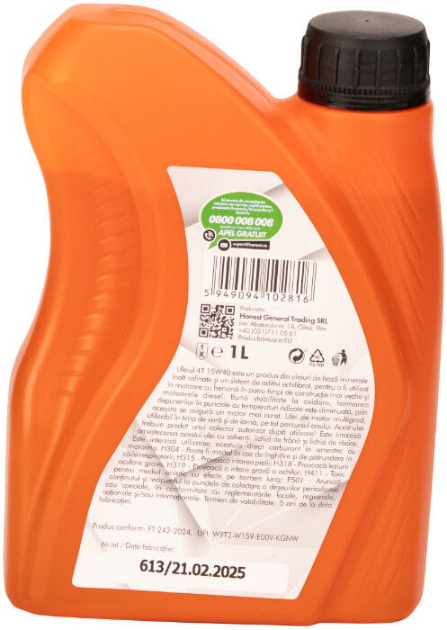 Ulei 4T 15W40 2047 TMU [14]