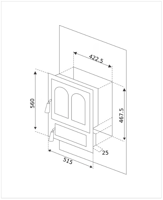 Usa Semineu cu Cenusar Motive Romanesti [4]