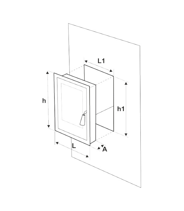 Usa Semineu cu Geam Fagure [2]