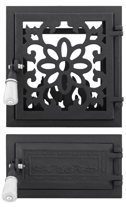 Usa Soba cu Geam + Cenusar Oriental - Inaltime usa 270+140 mm Latime usa 255 mm [1]