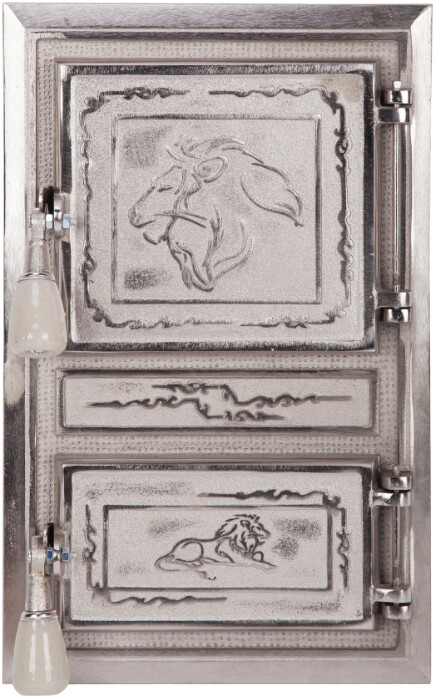 Usa Soba Monobloc Leo Nichelata - Inaltime usa 475 mm Latime 295 mm [2]