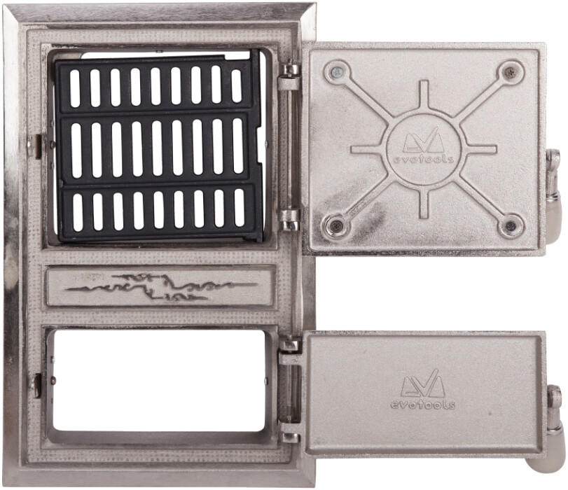Usa Soba Monobloc Leo Nichelata - Inaltime usa 475 mm Latime 295 mm [2]