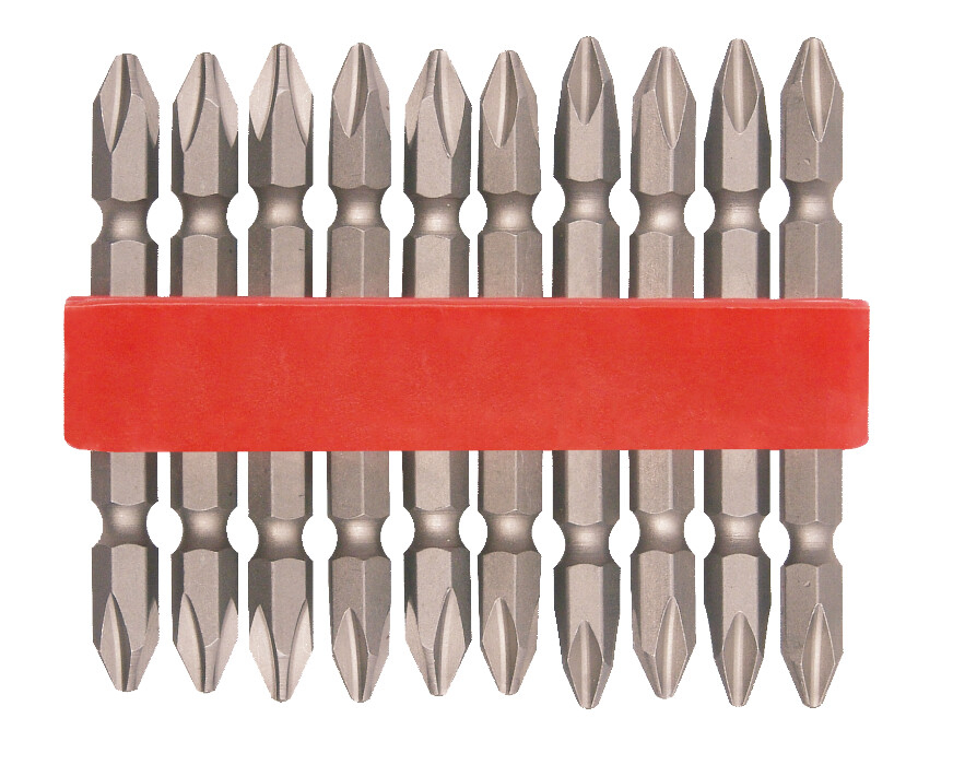 Varf Surubelnita Cr-V cu Doua Capete Identice-10 buc - Tip PZ2 [1]