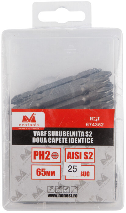 Varf Surubelnita S2 Capete Identice - Tip PZ2 [2]