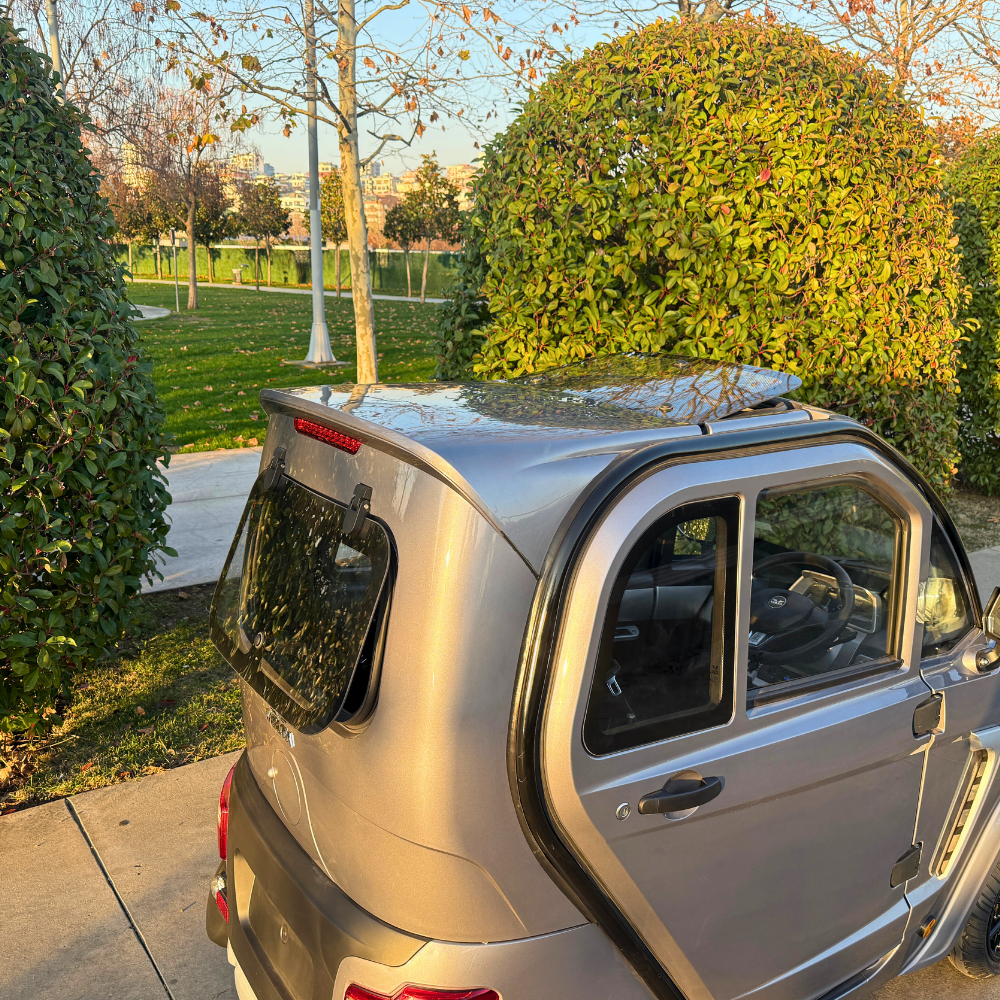 Mașină Electrică Mică 2 Locuri 72V Autonomie 70 km - Voltarom EV1 [6]