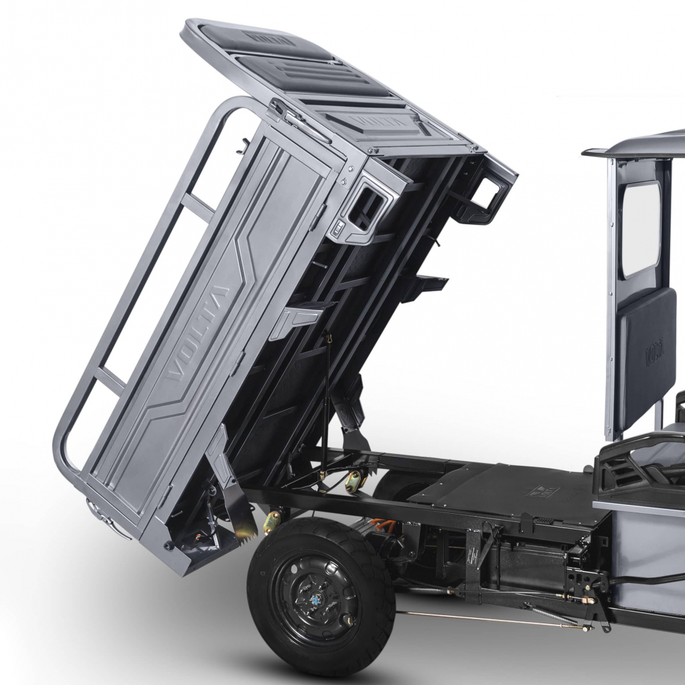 Voltarom Hercules, Motor 3900W, 72V, 120Ah, pana la 120Km autonomie, 25 km pe ora viteza maxima, FARA Permis, Triciclu Electric Tuk Tuk, Cu Cabină Gri [7]
