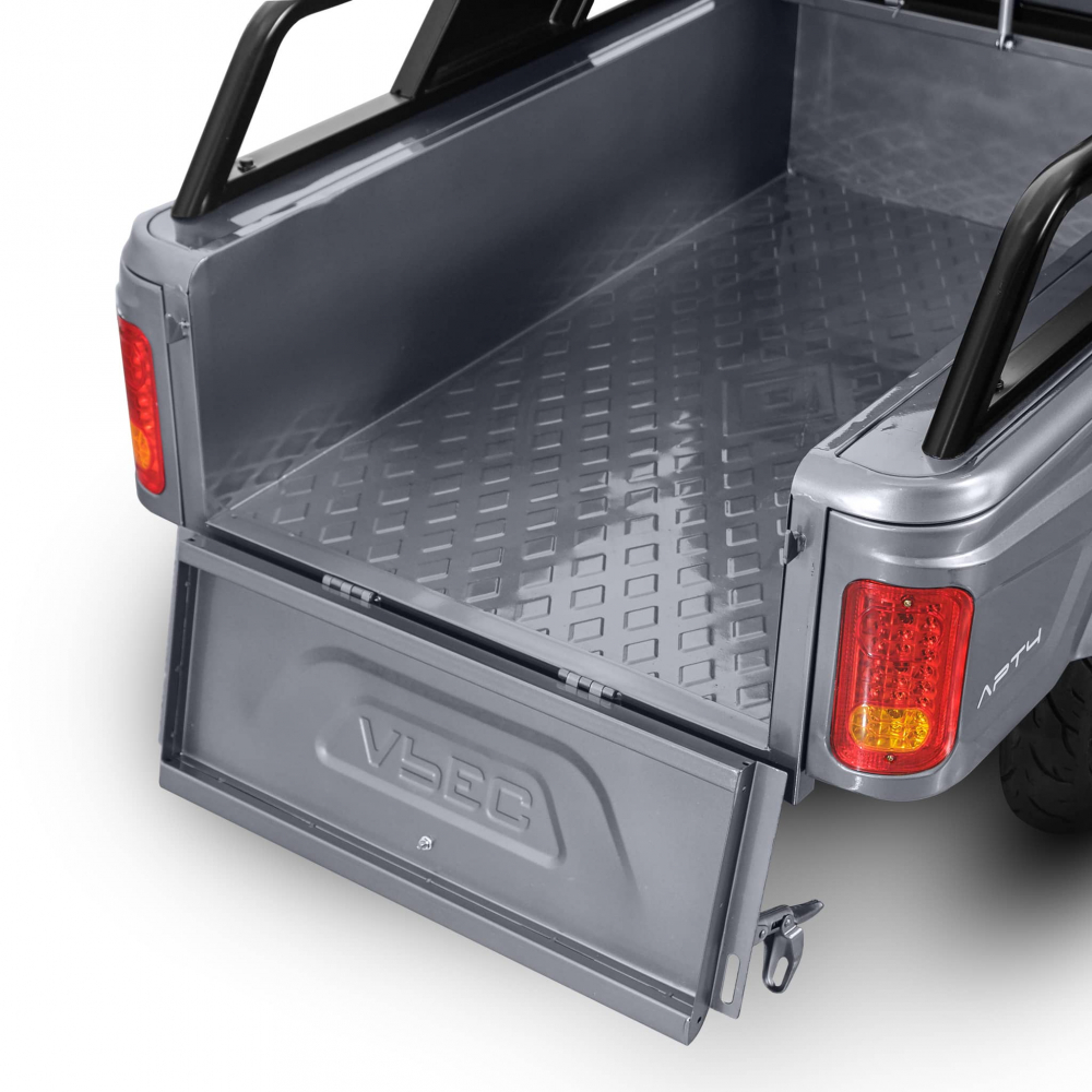 Triciclu Electric Voltarom, APT4, Fara Permis, viteza maxima 25 km pe ora, 1000W, Gri autonomie pana la 41 km [9]
