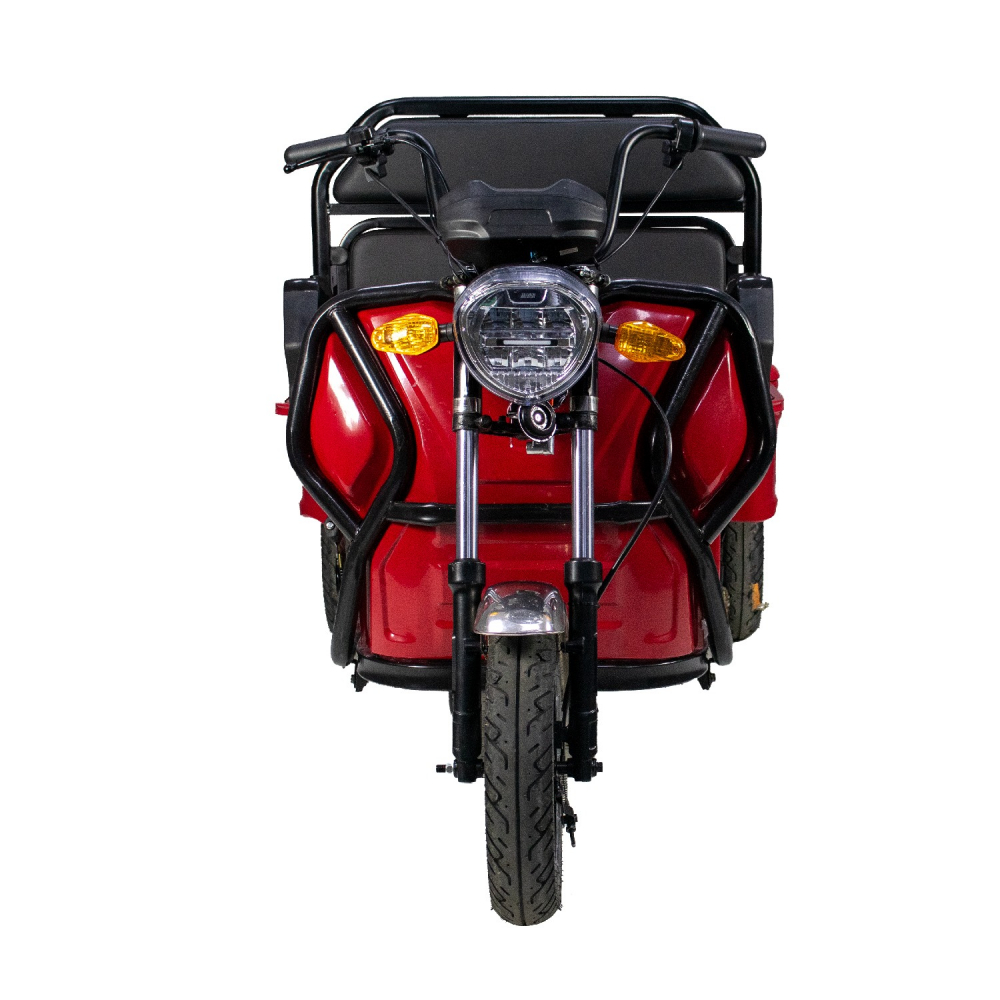 Triciclu Electric Voltarom, APT4, Fara Permis, viteza maxima 25 km pe ora, 1000W, Gri autonomie pana la 41 km [15]