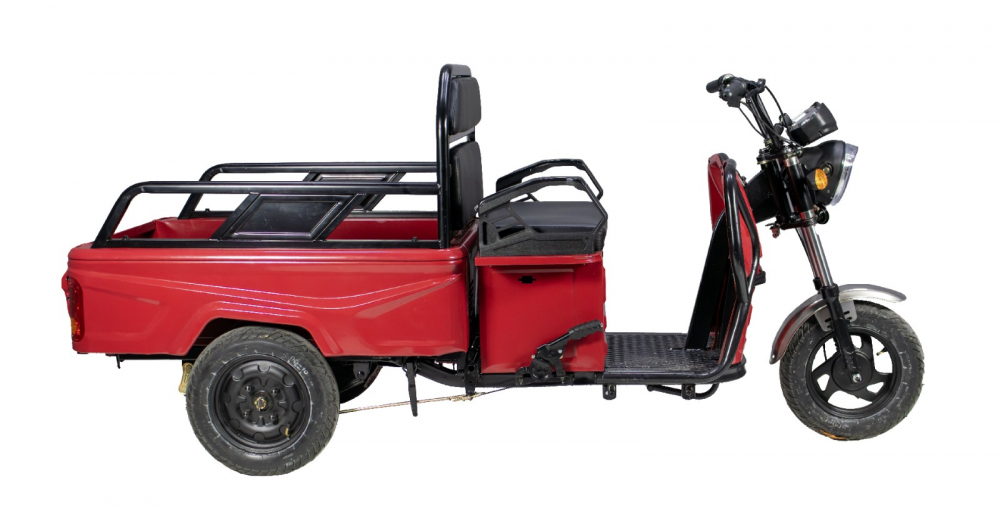 Triciclu Electric Voltarom, APT4, Fara Permis, viteza maxima 25 km pe ora, 1000W, Gri autonomie pana la 41 km [17]