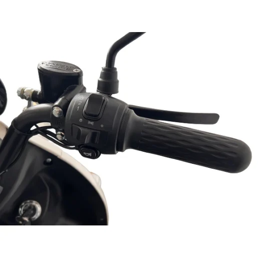 Voltarom S2, 2000W, Fara Permis, viteza maxima 25 km pe ora, autonomie pana la 60 km, Scuter Electric fara permis, Alb [5]