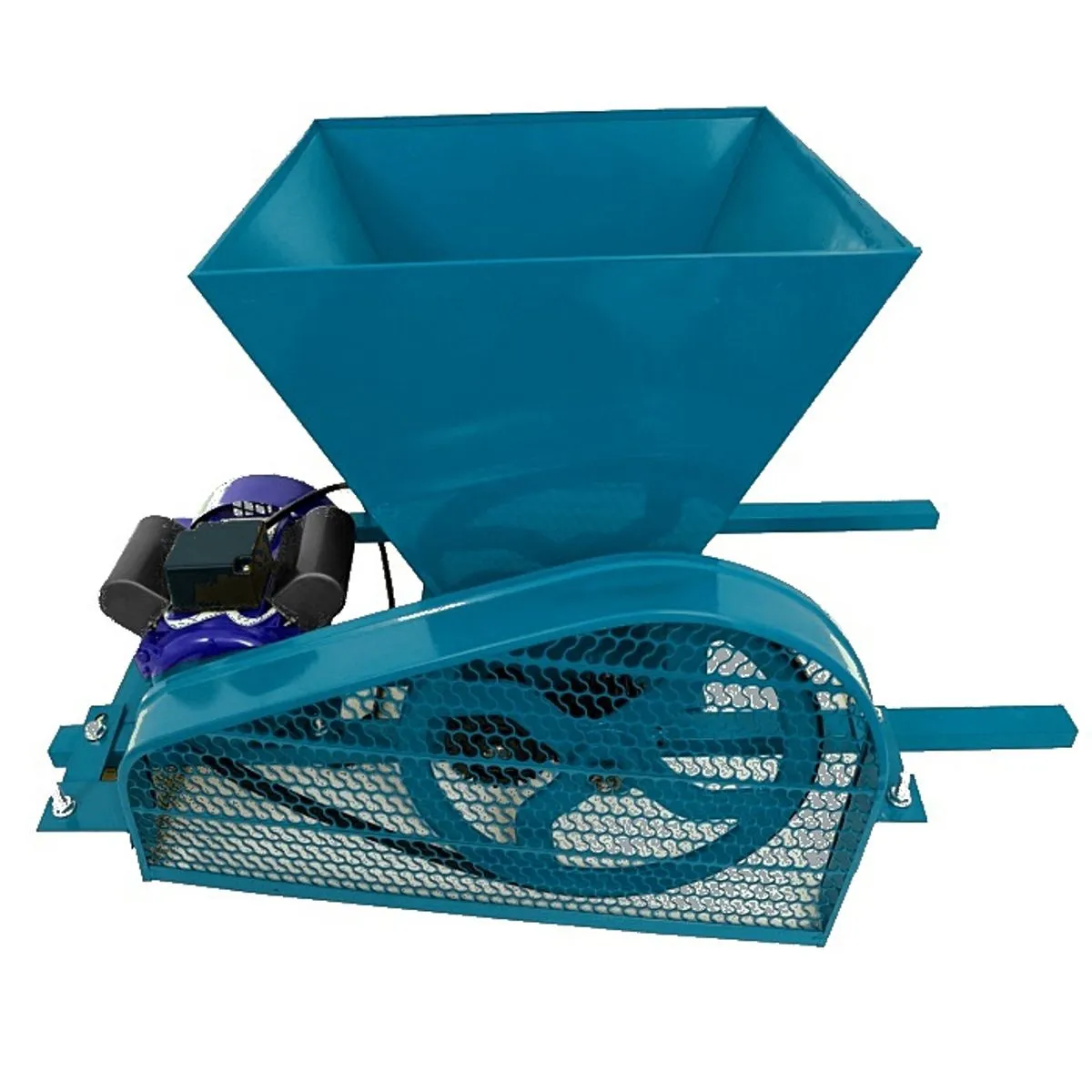 Zdrobitor de struguri electric Broman, putere 2500 W, capacitate de productie 300 kg/h [1]