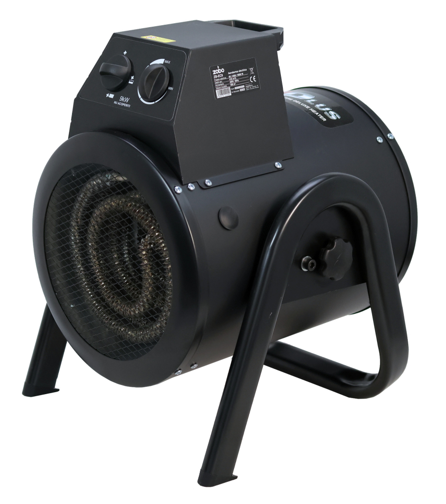 Zobo ZB-EC9 Aeroterma electrica 9kW, 400V, 180mc [3]