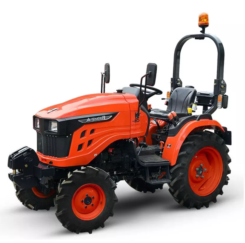 Minitractoare - Tractor AVENGER 20 CP, 4x4, motor diesel, cu roti agricole, sistem hidraulic