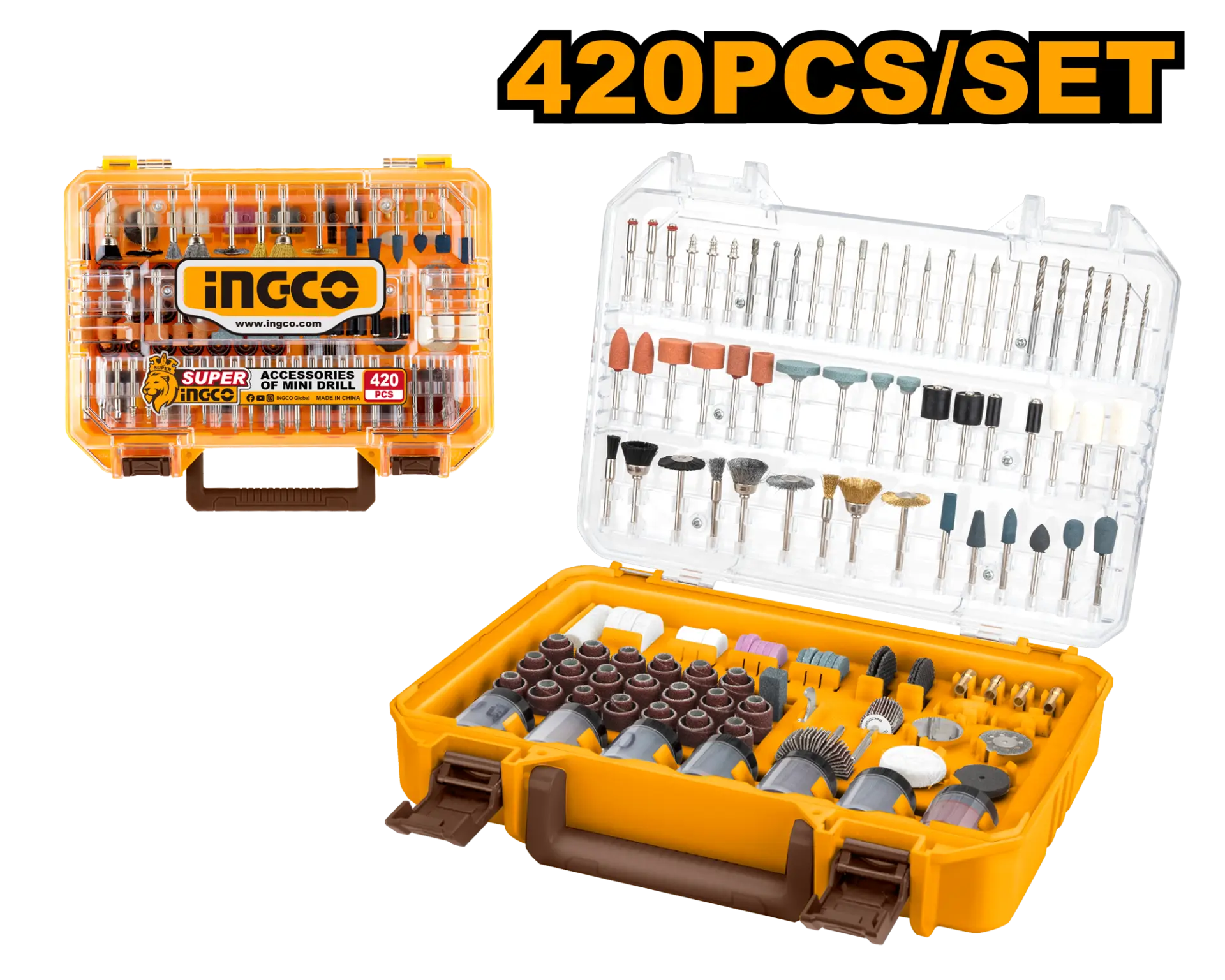 Accesorii scule electrice - Accesorii pentru Biax Set 420buc