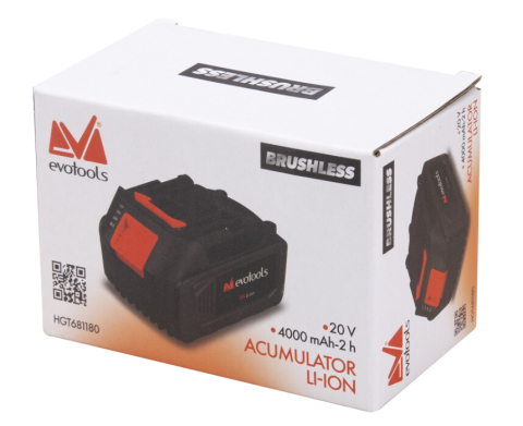 Acumulator Li-Ion MAX 20V Brushless EvoTools [1]