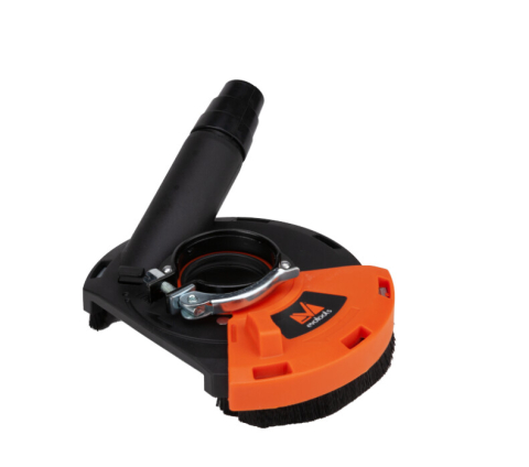 Accesorii scule electrice - Adaptor Aparatoare Polizor Unghiular pentru Slefuire cu Sistem de Aspirare 125 mm