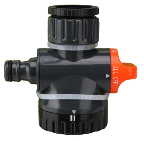 Pompe si sisteme de irigat - Adaptor Doua Cai cu Robinet si Functie Dus EvoTools +Plus
