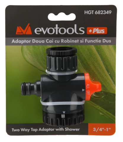 Adaptor Doua Cai cu Robinet si Functie Dus EvoTools +Plus [1]