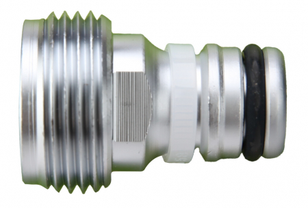Conectori & accesorii furtun gradina - Adaptor Furtun Aluminiu PLUS