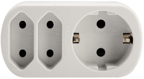 Adaptor Priza Triplu Schuko 2043 [2]