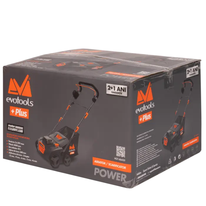 Aerator/Scarificator fara Acumulatori si Incarcator 2 x MAX 20V POWER EvoTools +Plus [1]
