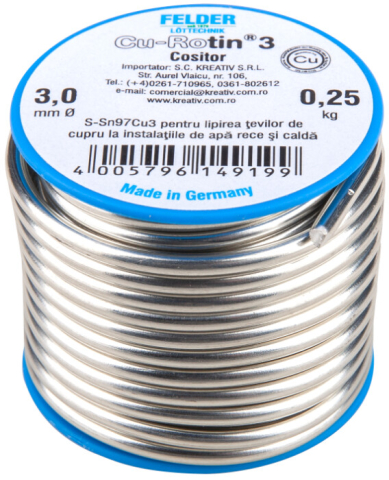 Scule & unelte - Aliaj pt Lipire Moale Sn97Cu3