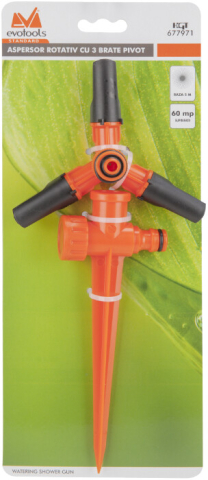 Aspersor Rotativ 3 Brate Pivot EvoTools - 1 Buc [1]