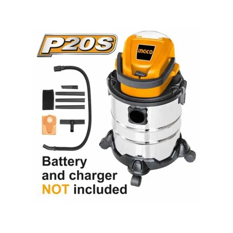 Aspiratoare - Aspirator 20V Industrial din Metal 20L