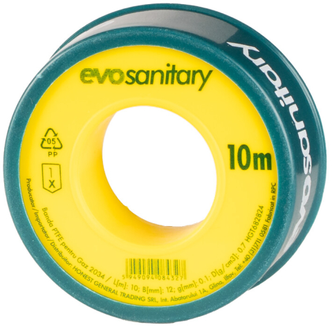 Accesorii sanitare - Banda PTFE pentru Gaz 2034