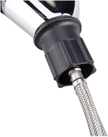 Baterie Aqua Bucatarie Lebada Tip C - Lungime baterie 200 mm Inaltime levier 70 mm Inaltime utila 190 mm Inaltime totala 235 mm [1]