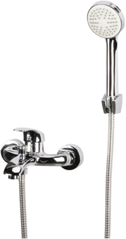 Baterii sanitare baie - Baterie Aqua Star Cada - Lungime baterie 165 mm Inaltime levier 90 mm Distanta conexiuni 145 +/- 20 mm