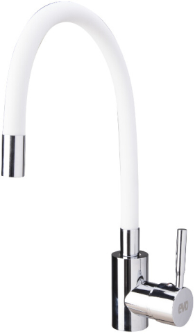 Baterie Bucatarie cu Pipa Flexibila - Suport fixare pipa Nu [5]