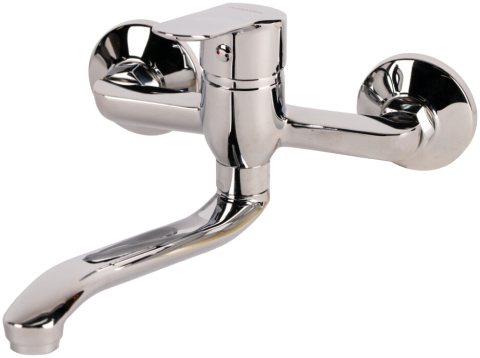 Baterii sanitare baie - Baterie Cada Pipa Lunga 2025 Evosanitary