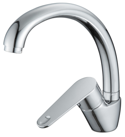 Sanitare - Baterie Delta Bucatarie Lebada Tip C - Lungime baterie 200 mm Inaltime levier 95 mm Inaltime utila 195 mm Inaltime totala 240 mm