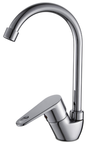 Baterii sanitare bucatarie - Baterie Delta Bucatarie Lebada Tip U - Lungime baterie 130 mm Inaltime levier 90 mm Inaltime utila 215 mm Inaltime totala 285 mm