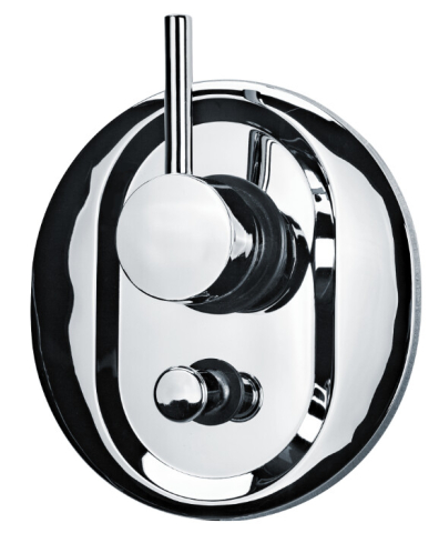 Baterie Dus 2 Capete Fix/Mobil Montaj Incastrat 5001 - Lungime baterie 170 mm Inaltime baterie 230 mm [3]