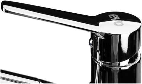 Baterie Lavoar 3 Functii Crom Lucios - Lungime baterie 135 mm Inaltime levier 195 mm Inaltime utila 100 mm [4]