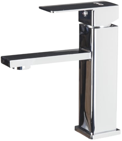 Baterii sanitare baie - Baterie Lavoar 6001 Crom Lucios - Lungime baterie 186 mm Inaltime levier 165 mm Inaltime utila 107 mm