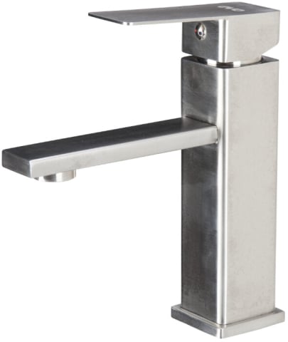 Baterii sanitare baie - Baterie Lavoar 6001 Crom Periat - Lungime baterie 165 mm Inaltime levier 186 mm Inaltime utila 107 mm