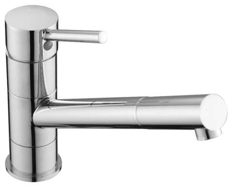 Baterii sanitare baie - Baterie Lavoar Pipa Lunga 4001 - Lungime baterie 240 mm Inaltime baterie 150 mm Inaltime utila 150 mm