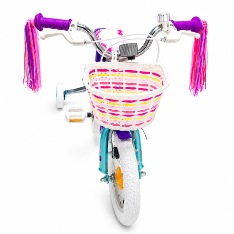 Bicicleta Copii DHS Icecream - 12 Inch, Roz [3]