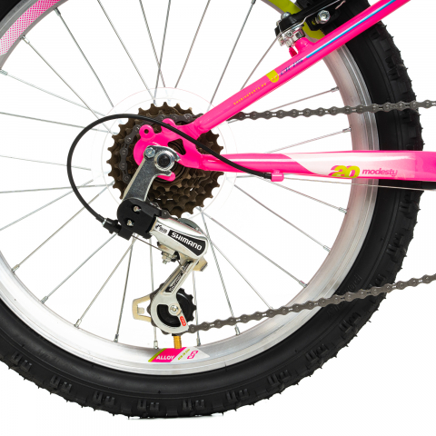 Bicicleta Copii DHS Modesty - 24 Inch, Roz [4]