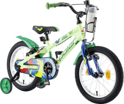 Bicicleta Copii Polar 2024 Dino - 16 Inch, Verde [1]