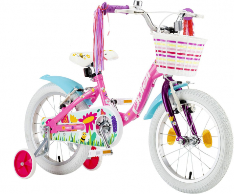 Bicicleta Copii Polar 2024 Summer - 16 Inch, Roz-Albastru [1]