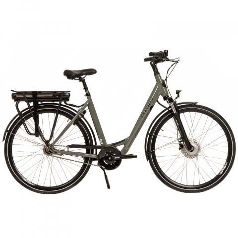 Scutere, ATV si Biciclete - Bicicleta Electrica Corwin 28124 - 28 Inch, XL, Gri